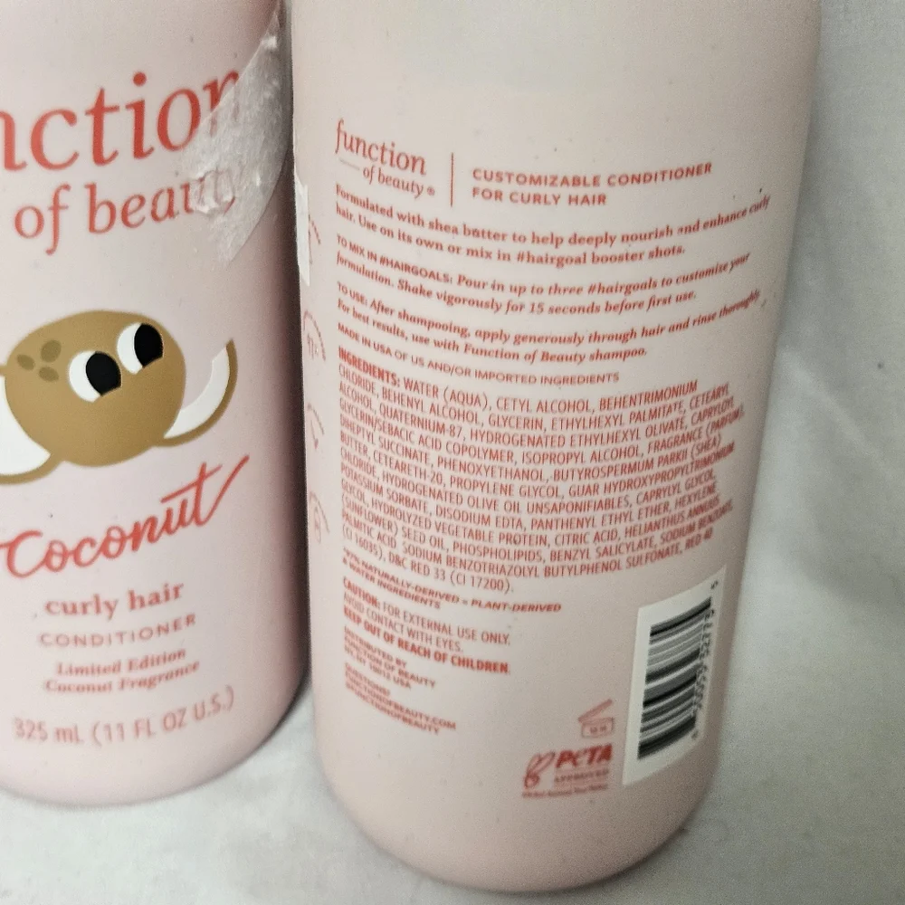 Function Of Beauty Coconut Curly Hair Conditioner Bundle‎